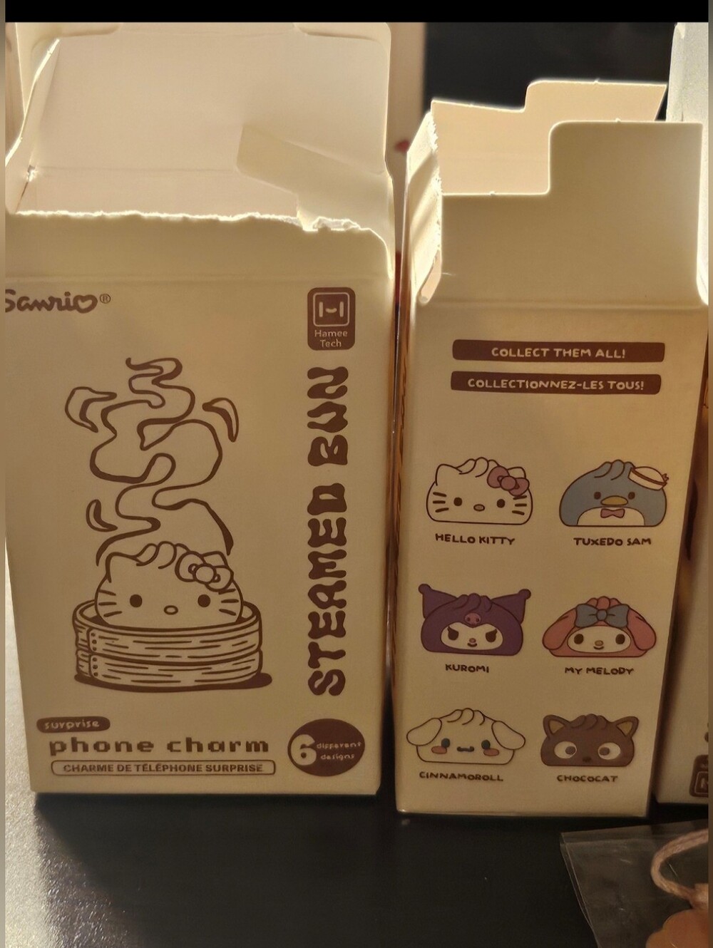 Sanrio x Hamee Tech Steamed Bun Phone Charm from Miniso